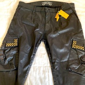 Robin Jean men’s black pants 34